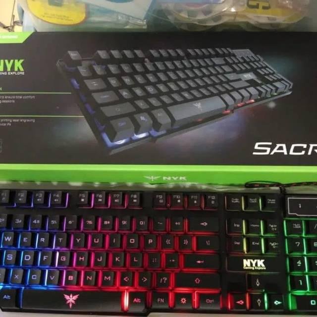 NYK K-02 SACRED Keyboard Gaming Back Light Hitam - Gambar 5