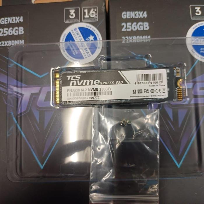 TCS G38 SSD 256GB M.2 Nvme 2280 Gen3 - Gambar 2