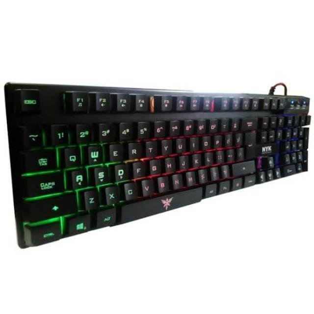 NYK K-02 SACRED Keyboard Gaming Back Light Hitam - Gambar 8