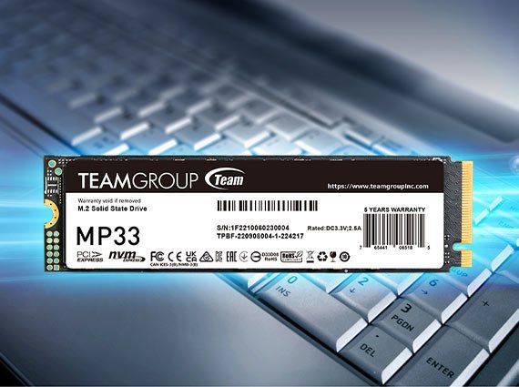 Team Group MP33 256GB SSD M.2 NVME 2280 PCIE Gen3x4 - Gambar 5
