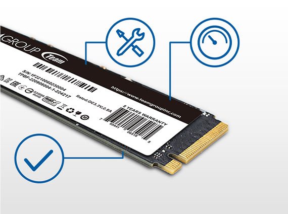 Team Group MP33 256GB SSD M.2 NVME 2280 PCIE Gen3x4 - Gambar 3