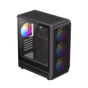 Gamemax Forge COC Casing PC Gaming M-ATX Include 4 Fan ARGB with COC Turbo Fan