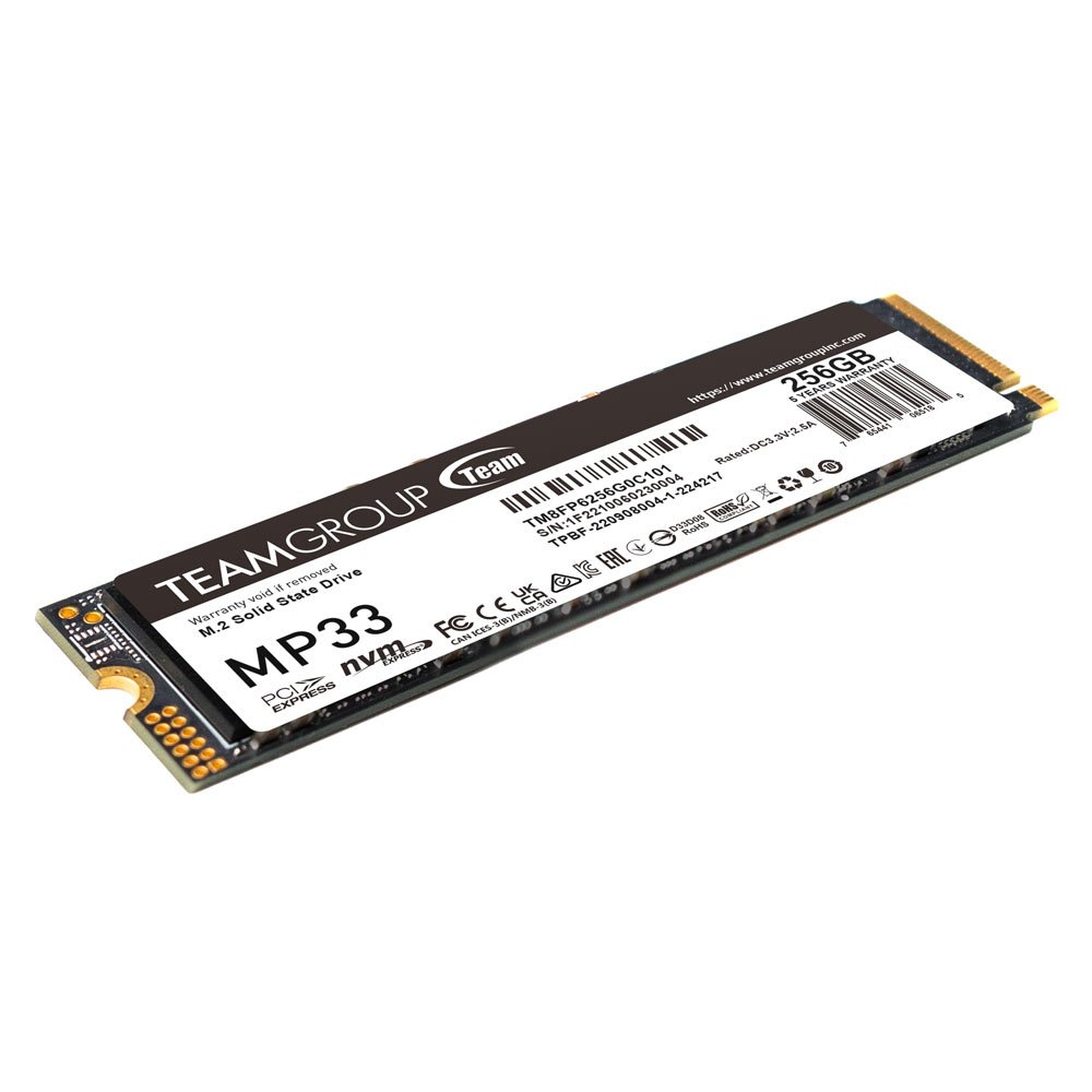 Team Group MP33 256GB SSD M.2 NVME 2280 PCIE Gen3x4 - Gambar 7