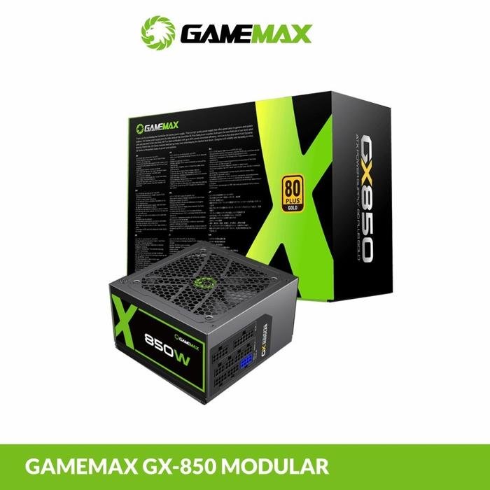 Gamemax GX-850 Power Supply 850W Modular 80+ Gold ATX - PSU 850W - Gambar 4