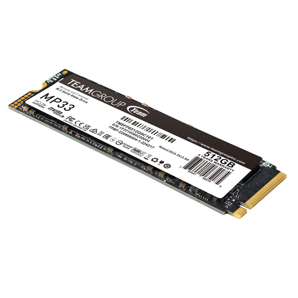 Team Group MP33 512GB SSD M.2 NVME 2280 PCIE Gen3x4 - Gambar 8