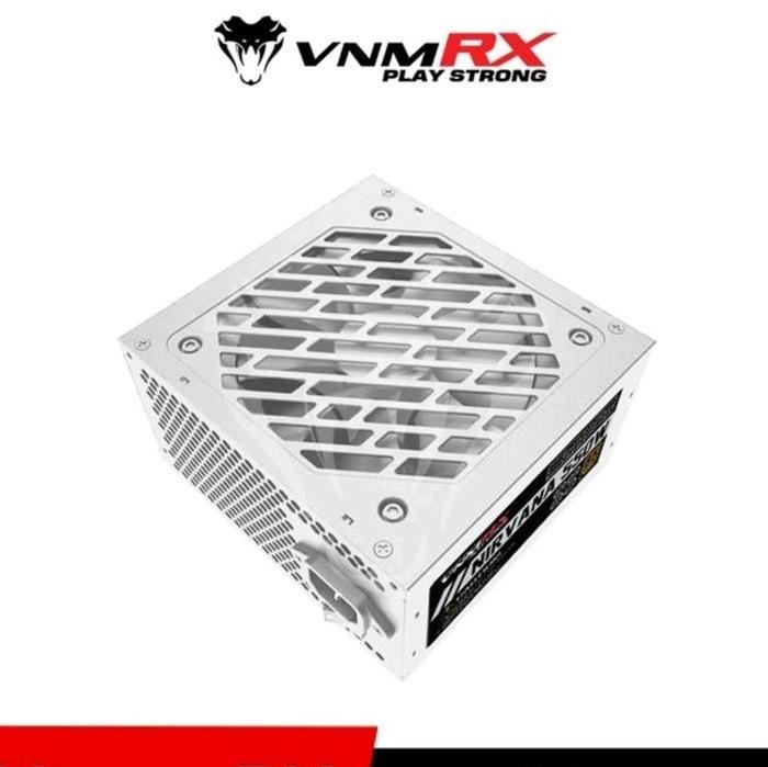Venomrx Power Supply PSU Nirvana White 550W 85+ Bronze Flat Cable - Gambar 6