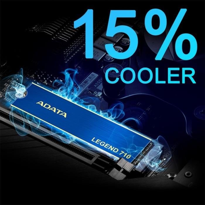 Adata Legend 710 512GB SSD M.2 NVME PCIe Gen3x4 - Gambar 3