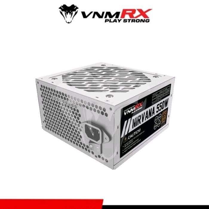 Venomrx Power Supply PSU Nirvana White 550W 85+ Bronze Flat Cable - Gambar 5