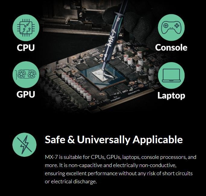 ARCTIC MX-7 2Gram Thermal Paste Ultimate Performance - Gambar 5