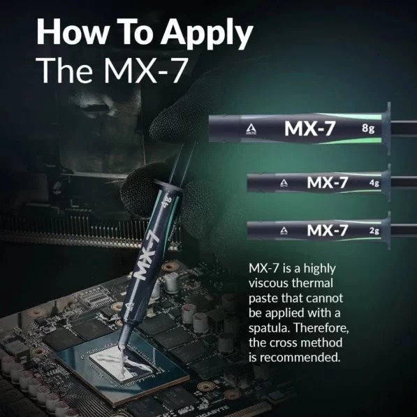 ARCTIC MX-7 2Gram Thermal Paste Ultimate Performance - Gambar 3